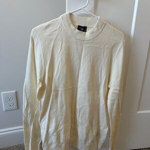 H&M Men's Off-White Sweater
